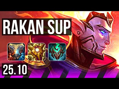 RAKAN & Senna vs PYKE & Ziggs (SUP) | KR Grandmaster | 25.10