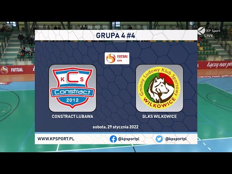 ::𝗥𝗘𝗧𝗥𝗔𝗡𝗦𝗠𝗜𝗦𝗝𝗔:: ⚽ CONSTRACT LUBAWA 🆚 GLKS WILKOWICE | 𝔾ℝ𝕌ℙ𝔸 4 | 🏆 MMP W Futsalu U15 - Lubawa 2022