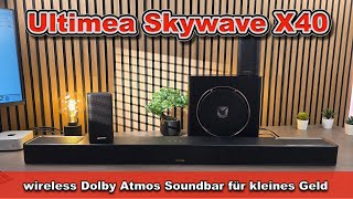 Ultimea Skywave X40 Review | 5.1.2 Soundbar mit Dolby Atmos & tollem Bass zum kleinen Preis