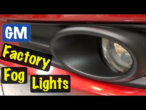 2011 - 2014 Chevrolet Cruze GM Factory Fog Lights Option Unboxing & Installation (with Bumper on!)