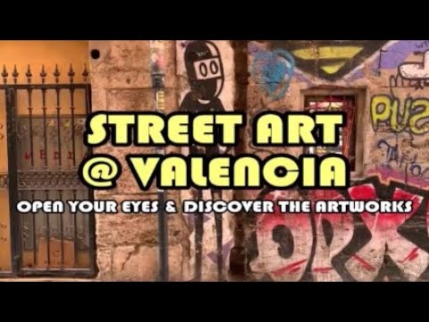Street Art @ Valencia, Spain - Open Your Eyes & Discover The Artworks - BM188
