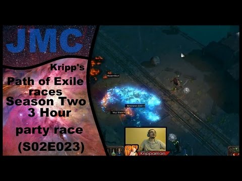 Kripp's Path of Exile races - Season Two, 3 Hour Party Race (S02E023)