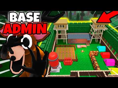 Construí una BASE ADMIN en 99 noches en el bosque