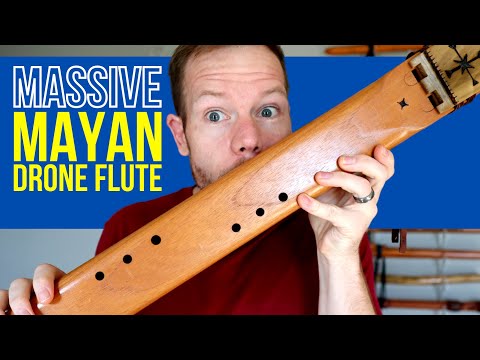 MASSIVE Mayan Harmony Drone Flute | Jonny's Flute Reviews