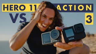 GoPro Hero 11 Vs DJI Action 3 | 2022 KING of ACTION CAMS?