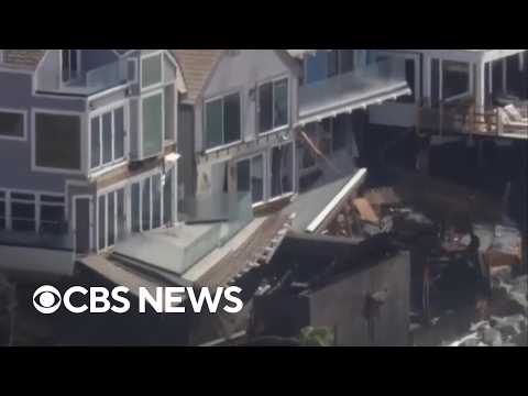 Hurricane Marie damages several Southern California homes