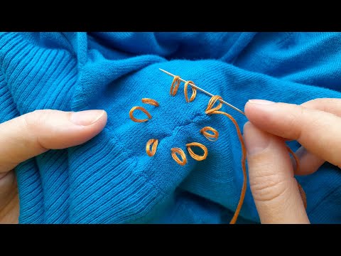 🌸 The Most BEAUTIFUL Way to Fix Any Hole in Just 2 Minutes