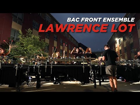 2023 Boston Crusaders Front Ensemble in the Lot | Lawrence, MA