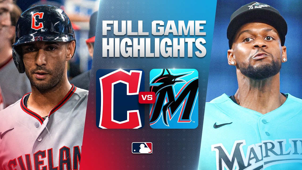 7월13일 클리블랜드 마이애미 MLB 하이라이트