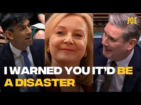 Rishi Sunak fires shots at Liz Truss in bizarre PMQs moment