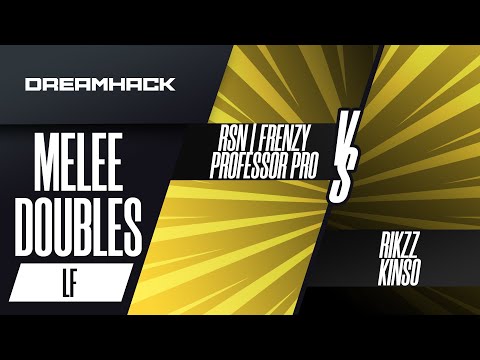 Frenzy/Professor Pro vs Rikzz/Kins0 - Melee Doubles Losers Finals - DreamHack Rotterdam