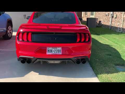 2019 5.0 Mustang AWE Touring Catback Exhaust and Kooks Catless Headers