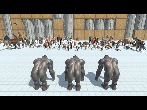 3X GORO VS EVERY FACTION - Animal Revolt Battle Simulator
