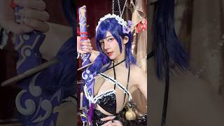 終於拍了雷電將軍～愛嗎 #tiktok #anxi