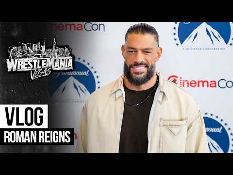 Roman Reigns goes off on CM Punk | Plus, Cinemacon, Raiders workout: WrestleMania 42 Vlog
