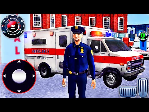Police Ambulance and Fire Truck Van Driving - 911 Rescue Emergency Simulator - Android GamePlay #2