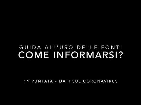 Come informarsi? Guida all’uso delle fonti al tempo del Coronavirus