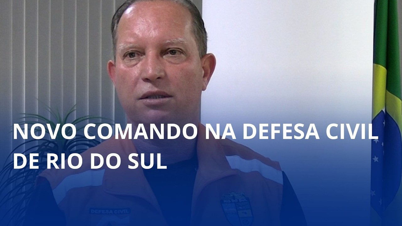 Defesa Civil de Rio do Sul tem novo coordenador