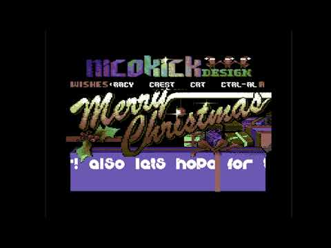 C64 One File Demo: Merry Christmas 2017 by Nicokick Design 2017