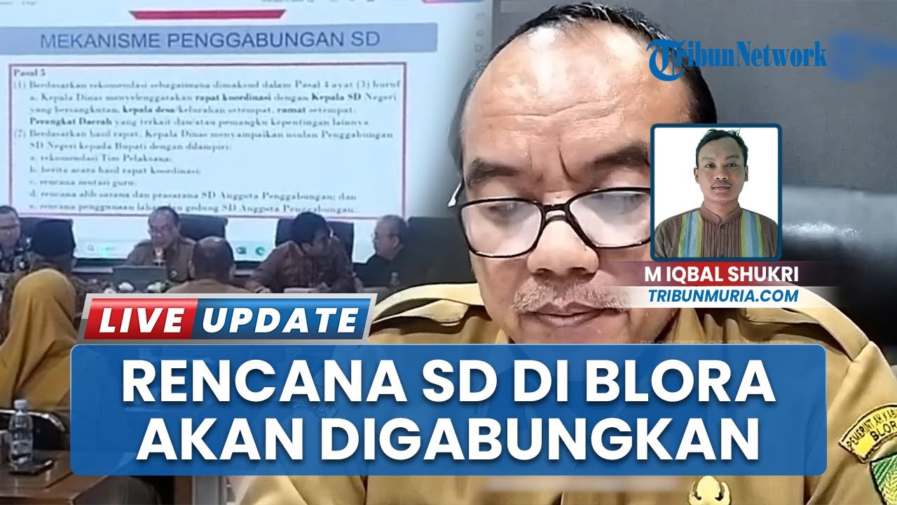 Rencana Penggabungan SD di Blora Mulai Dibahas, Dipicu Sekolah Tanpa Siswa Baru