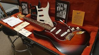 Video thumbnail for Fender 1996 50th Anniversary Strat American USA Stratocaster Limited Edition Guitar Up Close Video by Essex Recording Studios