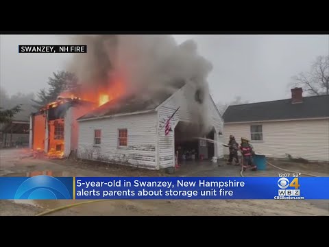 5-Year-Old Alerts Parents To Fire At New Hampshire Farm