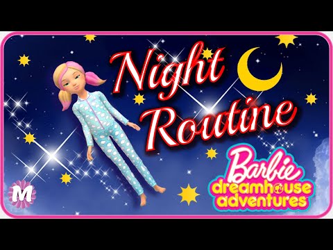 Barbie Ken Chelsea Night Routine - Barbie Dreamhouse Adventures Game