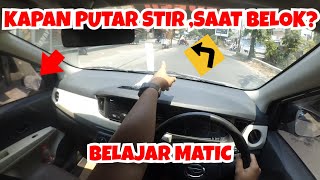 Download lagu START START STEERING WHEN TURNING ||LEARNING TO DRIVE AN AUTOMATIC CAR||beginner class mp3