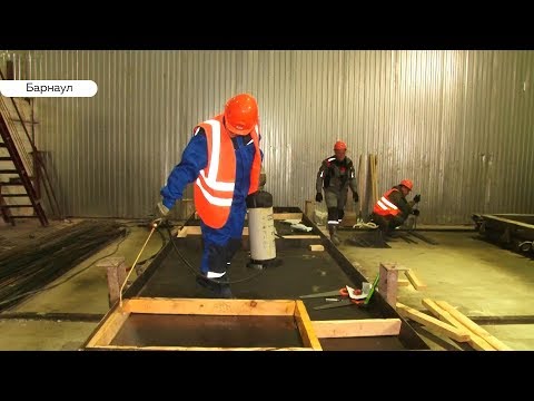 В Барнауле за звание «лучшего» соревнуются бетонщики