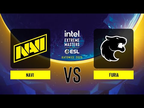 NAVI vs. FURIA - IEM Katowice 2025 - Group B