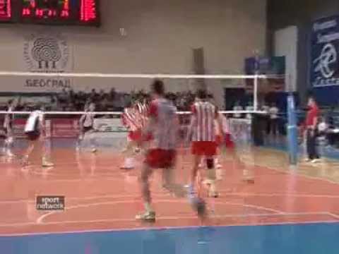 Odbojka, 1/2 finale play-offa 2011/12: Crvena zvezda - Partizan 3:1, 02.04.2012.