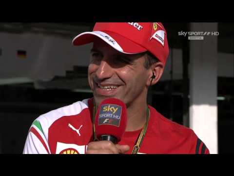 Hockenheim, Kimi's interview post QFY - 19/07/2014