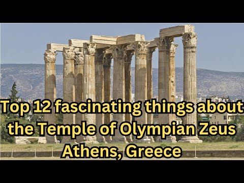 Top 12 fascinating things about the Temple of Olympian Zeus in Athens