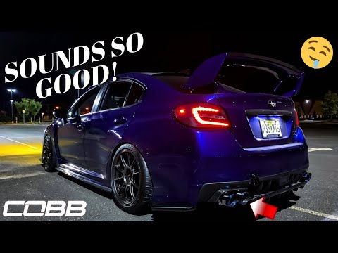 Installing a $2000 Cobb Titanium Exhaust on my STI | SOUND CLIPS!!! | Scoobyfreak86 Meet Annoucement