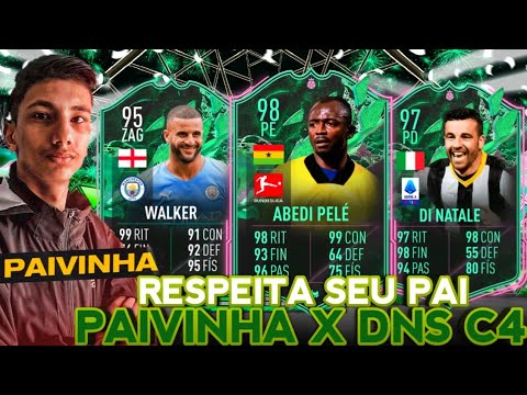 PAIVINHA vs DNS C4 - FUT CHAMPIONS - STREAMER X PRÓ || FIFA 22