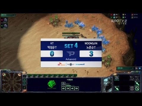 SPL [12.17] Mind(KT) vs BrAvO (Woongjin) 4SET / Arkanoid - Starcraft 2
