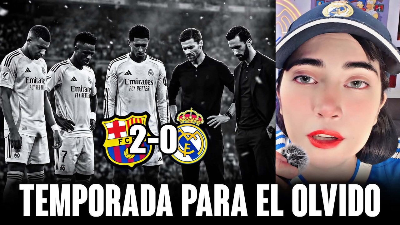 TEMPORADA PARA EL OLVIDO DEL REAL MADRID, DERROTADOS, HUMILLADOS Y TODO SIN MBAPPÉ.