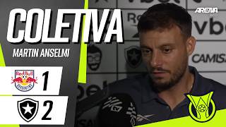COLETIVA MARTIN ANSELMI | AO VIVO | Bragantino x Botafogo - Brasileirão 2026