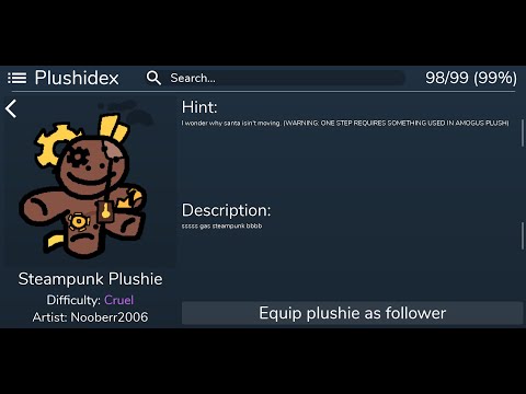 How to get Steampunk Plushie - ROBLOX Find The Plushies