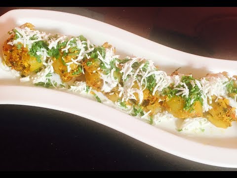 how to make stuffed potato..bharwan aloo in microwave...