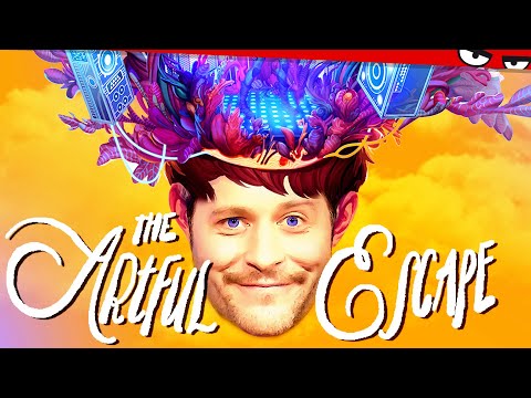 Adventure-Kunstwerk des Journey-Publishers | The Artful Escape mit Simon