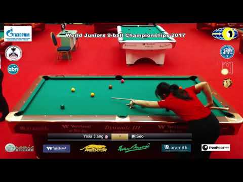 Yixia Jiang Michelle v Seo Seoa World Juniors 9 ball Championship 2017