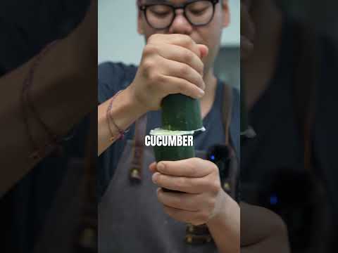 Has anyone tried this cucumber hack? #cucumber #cookinghacks