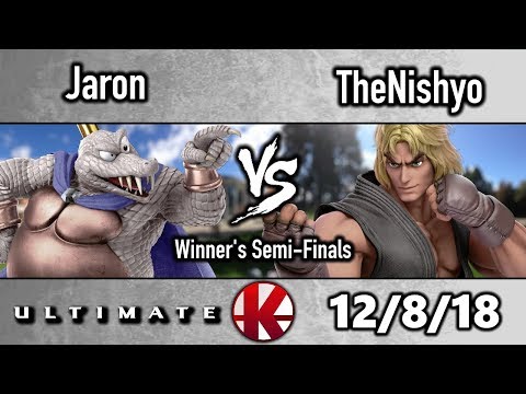Jaron (King K. Rool) vs TheNishyo (Ken) - Winner's Semi-Finals