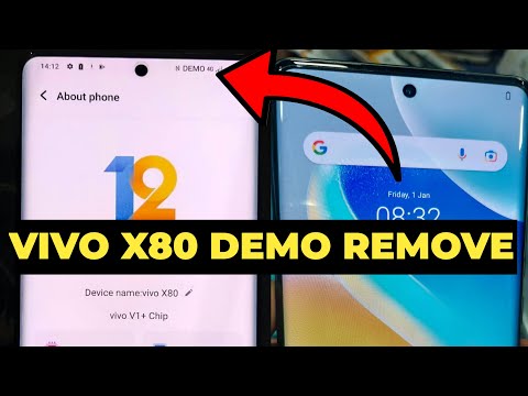 HOW TO REMOVE VIVO X80 DEMO