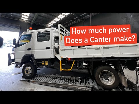 Wie viel Leistung hat der Fuso Canter?