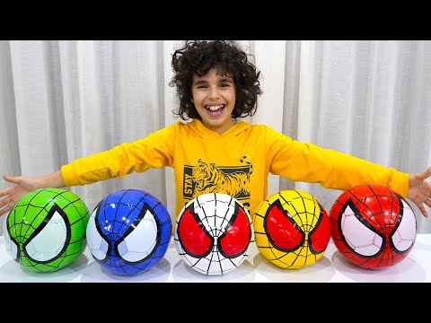 Sami And Amira Hides Spider-Man Balloons