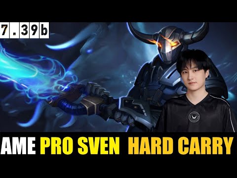 🤯 AME[SVEN] HC 7.39D - DOTA 2 HIGHEST MMR MATCH#dota2   #dota2gameplay  #ame