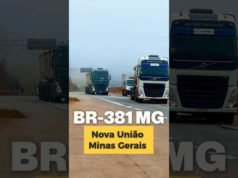 BR-381 Nova União Minas Gerais Brasil #minasgerais #duplicaçãobr381 #noticias #obras #caminhoneiro