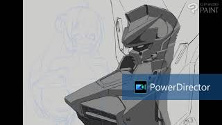タイムラプス動画　角巻わため　プロヴィデンスガンダム